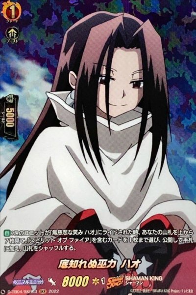 画像1: 底知れぬ巫力ハオ【SKR】{D-TB04/SKR63}《SHAMANKING》 (1)