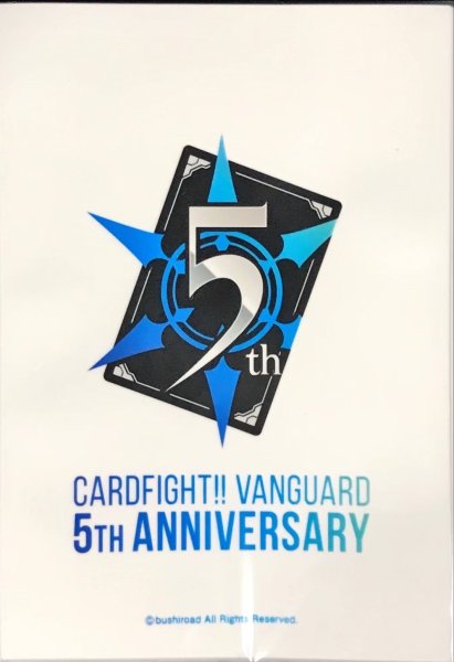 画像1: スリーブ『VANGUARD5THANNIVERSARY』10枚入り【-】{-}《サプライ》 (1)