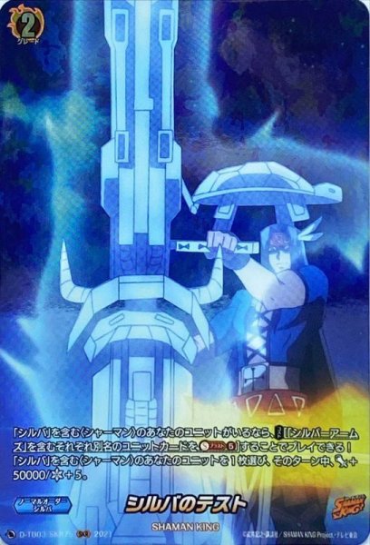 画像1: シルバのテスト【SKR】{D-TB03/SKR75}《SHAMANKING》 (1)